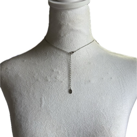 🎃 Cookie Lee Pumpkin and Silver Tone 🍬Trick or Treat Necklace - Picture 5 of 10